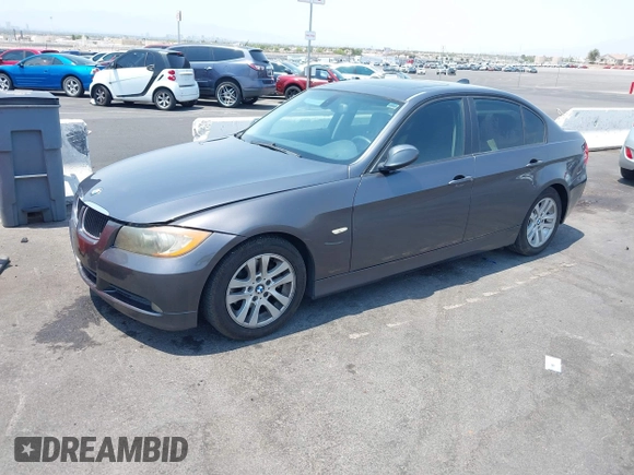 2007 BMW 3 Series 328i with VIN WBAVC53567FZ73468, listed as a IAAI auction lot 42750425 with 174,381 mi miles and . Bid and sale history available at DreamBid. Image 2.