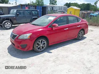 2015 Nissan Sentra SR with VIN 3N1AB7AP4FY228698, listed as a IAAI auction lot 42544307 with 111,628 mi miles and . Bid and sale history available at DreamBid. Image 2.