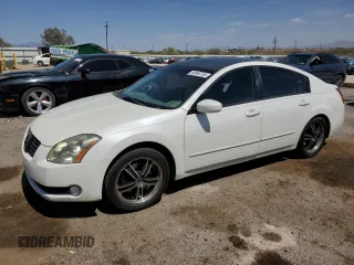 2005 Nissan Maxima SE z VIN 1N4BA41E55C840021, wystawiony jako Copart lot #60848755 z przebiegiem 214 735 mil mil oraz Szkoda całkowita • Salvage title. Historia ofert i sprzedaży dostępna na DreamBid. Obrazek 1.