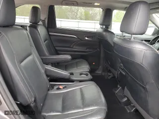 2015 Toyota Highlander Limited with VIN 5TDDKRFH9FS184714, listed as a Copart auction lot 50317275 with 160,481 mi miles and Salvage Title. Bid and sale history available at carsss.com. Image 12.