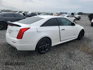 2016 Cadillac ATS-V with VIN 1G6AN1RYXG0117702, listed as a Copart auction lot 85613044 with 57,081 mi miles and Salvage Title. Bid and sale history available at carsss.com. Image 3.