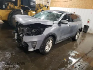 2020 Kia Sorento LX V6 with VIN 5XYPGDA57LG617826, listed as a Copart auction lot 85955584 with 88,206 mi miles and Non Repairable. Bid and sale history available at carsss.com. Image 1.