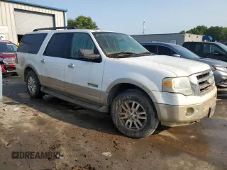 2007 Ford Expedition Max Eddie Bauer with VIN 1FMFK18577LA79018, listed as a Copart auction lot 69244794 with Not Provided miles and Salvage Title. Bid and sale history available at DreamBid. Image 4.