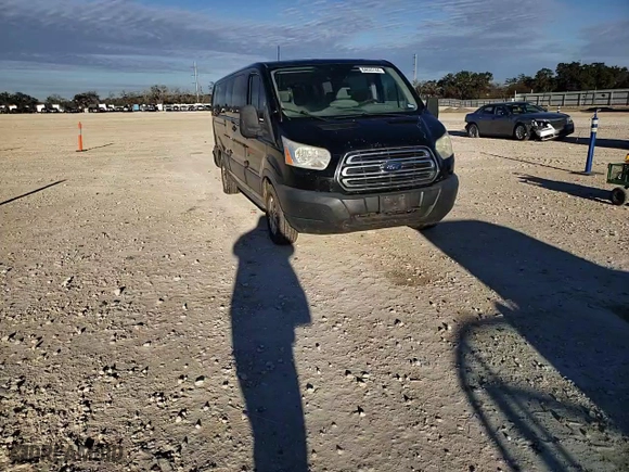 2015 Ford Transit Wagon XL with VIN 1FBZX2ZM5FKA16491, listed as a Copart auction lot 84695144 with 172,568 mi miles and Salvage Title. Bid and sale history available at carsss.com. Image 12.