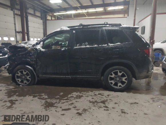 2022 Honda Passport TrailSport with VIN 5FNYF8H63NB028070, listed as a IAAI auction lot 41292236 with 39,177 mi miles and . Bid and sale history available at DreamBid. Image 15.