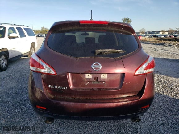 2013 Nissan Murano SV with VIN JN8AZ1MU8DW211564, listed as a Copart auction lot 87284164 with 0 mi miles and Clean Title. Bid and sale history available at carsss.com. Image 6.