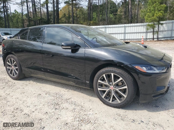 2019 Jaguar I-PACE HSE with VIN SADHD2S10K1F65507, listed as a Copart auction lot 48781474 with 53,454 mi miles. Bid and sale history available at carsss.com. Image 4.