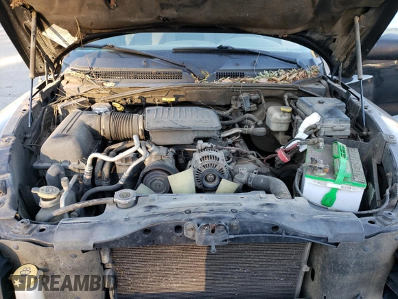 2006 Dodge Dakota SLT with VIN 1D7HE48N16S603974, listed as a Copart auction lot 81836154 with 234,299 mi miles and Salvage Title. Bid and sale history available at DreamBid. Image 11.