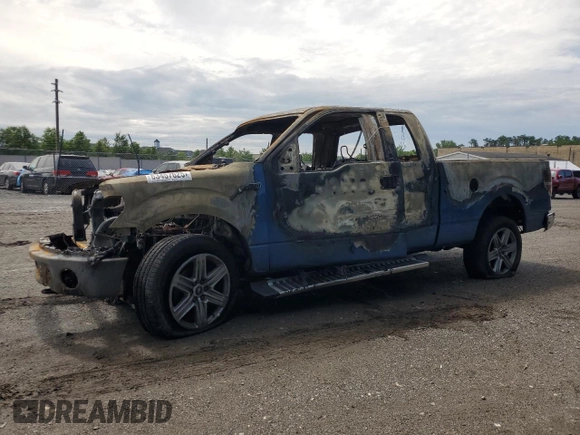 2010 Ford F-150 XL with VIN 1FTEX1EW8AFC27147, listed as a Copart auction lot 63457625 with Not provided miles and Salvage title. Bid and sale history available at DreamBid. Image 1.