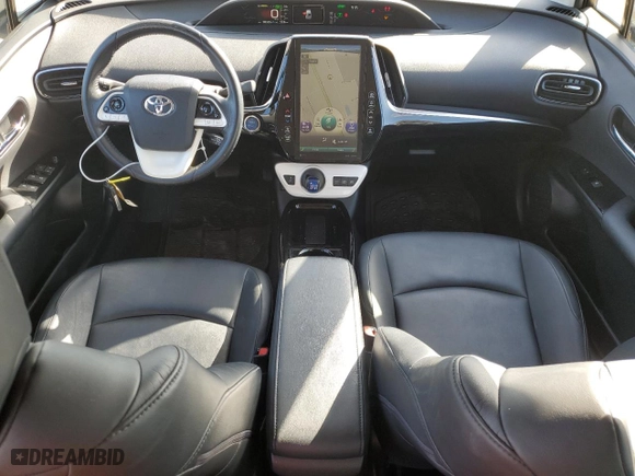 2017 Toyota Prius Prime Plus with VIN JTDKARFP6H3004613, listed as a Copart auction lot 51827405 with 90,325 mi miles and Salvage Title. Bid and sale history available at carsss.com. Image 8.