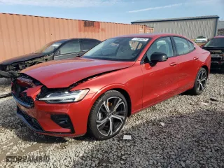 2024 Volvo S60 Plus Dark Theme with VIN 7JRL12FL2RG325102, listed as a Copart auction lot 41985835 with 8,454 mi miles and Salvage Title. Bid and sale history available at carsss.com. Image 1.