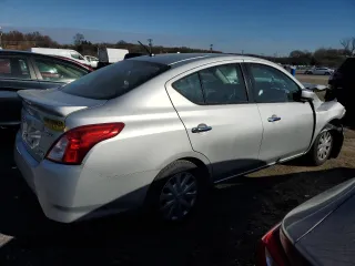 2016 Nissan Versa S with VIN 3N1CN7AP0GL897341, listed as a Copart auction lot 82575384 with 75,079 mi miles and Salvage Title. Bid and sale history available at carsss.com. Image 3.
