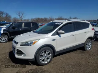 2015 Ford Escape Titanium with VIN 1FMCU9J92FUB42527, listed as a Copart auction lot 49603785 with 181,429 mi miles and Salvage Title. Bid and sale history available at carsss.com. Image 1.