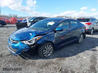 2016 Hyundai Elantra SE with VIN KMHDH4AE4GU502326, listed as a IAAI auction lot 41508061 with 109,661 mi miles. Bid and sale history available at carsss.com. Image 17.