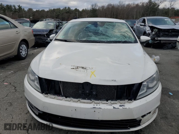 2013 Volkswagen CC R-Line with VIN WVWBP7AN3DE515994, listed as a Copart auction lot 65231944 with 109,487 mi miles and Non Repairable. Bid and sale history available at carsss.com. Image 5.