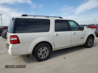 2008 Ford Expedition EL Limited with VIN 1FMFK19568LA08229, listed as a Copart auction lot 46270935 with 218,131 mi miles and Salvage Title. Bid and sale history available at carsss.com. Image 3.