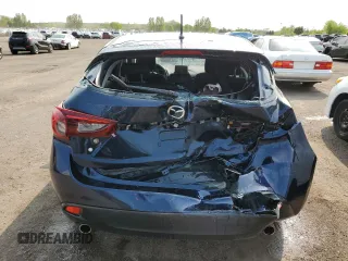 2016 Mazda 3 i Touring with VIN 3MZBM1L74GM318638, listed as a Copart auction lot 59168915 with 88,947 mi miles and Salvage title. Bid and sale history available at DreamBid. Image 6.