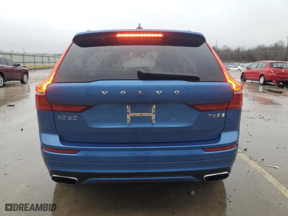 2019 Volvo XC60 R-Design with VIN LYVA22RM1KB278556, listed as a Copart auction lot 84701704 with 50,721 mi miles and Non Repairable. Bid and sale history available at carsss.com. Image 6.