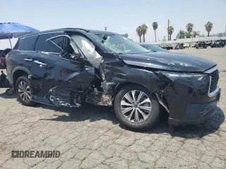 2025 Infiniti QX60 с VIN 5N1AL1ER5SC338841, выставлен на аукционе Copart как лот 59749275 с пробегом 15 723 миль миль и Чистый • Clean title. История ставок и продаж доступна на DreamBid. Изображение 4.