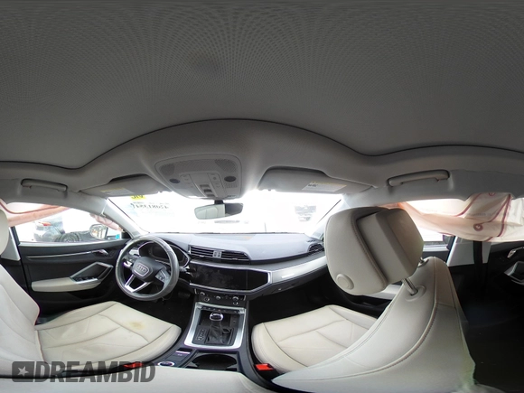 2022 Audi Q3 S line Premium Plus with VIN WA1EECF32N1065423, listed as a IAAI auction lot 42081354 with 27,071 mi miles and . Bid and sale history available at DreamBid. Image 18.
