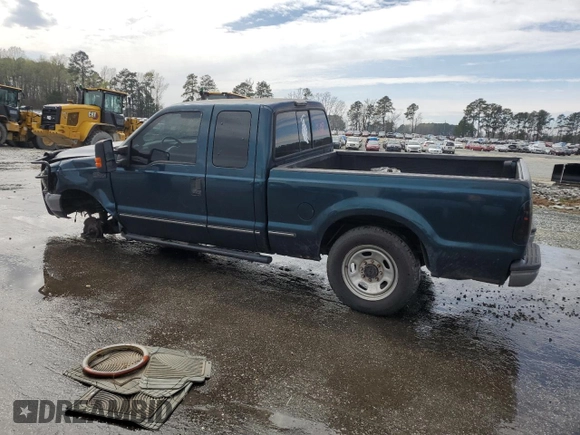 1999 Ford Super Duty F-250 XL with VIN 1FTNX20FXXEA40858, listed as a Copart auction lot 50202775 with 368,464 mi miles and Salvage Title. Bid and sale history available at carsss.com. Image 2.