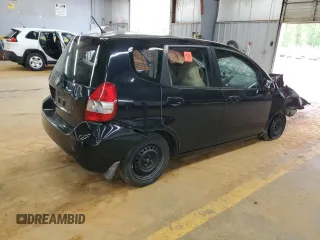 2007 Honda Fit with VIN JHMGD384X7S032334, listed as a Copart auction lot 52781425 with Not provided miles and Salvage title. Bid and sale history available at DreamBid. Image 3.