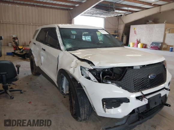 2021 Ford Police Interceptor Utility z VIN 1FM5K8AB1MGB54109, wystawiony jako IAAI lot #41694271 z przebiegiem 90 073 mil mil oraz . Historia ofert i sprzedaży dostępna na DreamBid. Obrazek 1.