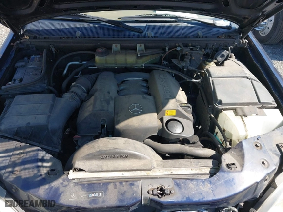 2003 Mercedes-Benz M-Class 3.7L with VIN 4JGAB57E03A418713, listed as a IAAI auction lot 41835875 with 195,982 mi miles. Bid and sale history available at carsss.com. Image 10.