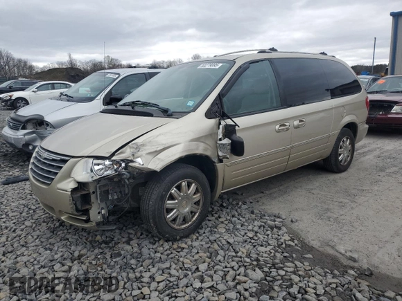 2005 Chrysler Town & Country Limited with VIN 2C8GP64L85R187212, listed as a Copart auction lot 53279095 with 112,233 mi miles and Salvage Title. Bid and sale history available at carsss.com. Image 1.