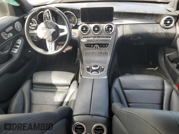 2020 Mercedes-Benz C 300 with VIN 55SWF8EB3LU325604, listed as a Copart auction lot 46177275 with Not provided miles and Non repairable. Bid and sale history available at DreamBid. Image 8.