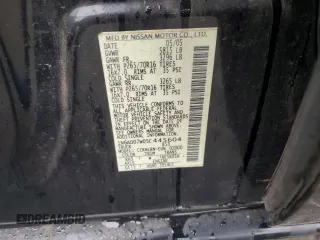 2005 Nissan Frontier LE z VIN 1N6AD07W05C445604, wystawiony jako Copart lot #60499225 z przebiegiem 206 803 mil mil oraz Czysty tytuł • Clean title. Historia ofert i sprzedaży dostępna na DreamBid. Obrazek 12.