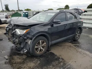 2017 Toyota RAV4 XLE with VIN 2T3WFREV9HW400776, listed as a Copart auction lot 71912124 with 51,159 mi miles and Salvage Title. Bid and sale history available at carsss.com. Image 1.