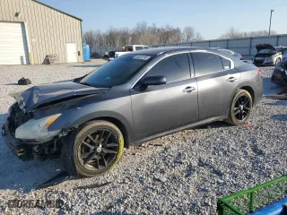 2009 Nissan Maxima 3.5 S with VIN 1N4AA51E09C832528, listed as a Copart auction lot 48025265 with 182,149 mi miles and Salvage Title. Bid and sale history available at carsss.com. Image 1.