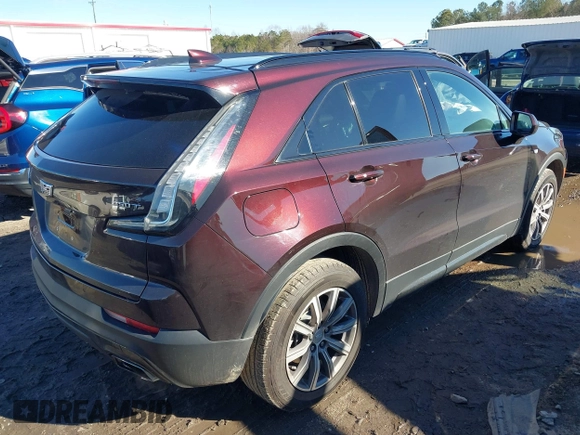 2020 Cadillac XT4 FWD Sport z VIN 1GYFZER40LF144503, wystawiony jako IAAI lot #41265649 z przebiegiem 79 120 mil mil oraz . Historia ofert i sprzedaży dostępna na DreamBid. Obrazek 4.