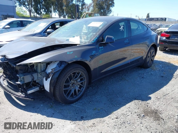 2025 Tesla Model 3 Long Range with VIN 5YJ3E1EA1SF884167, listed as a IAAI auction lot 41976320 with 3,146 mi miles and . Bid and sale history available at DreamBid. Image 22.