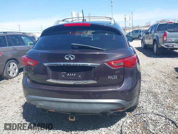 2010 Infiniti FX with VIN JN8AS1MW3AM851307, listed as a IAAI auction lot 41921194 with 143,850 mi miles and . Bid and sale history available at DreamBid. Image 16.