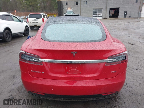 2016 Tesla Model S 90D with VIN 5YJSA1E28GF150889, listed as a IAAI auction lot 41958931 with 24,090 mi miles and . Bid and sale history available at DreamBid. Image 16.