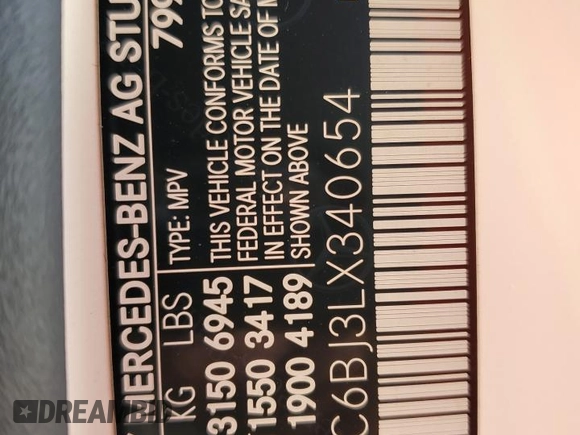 2020 Mercedes-Benz G 550 z VIN W1NYC6BJ3LX340654, wystawiony jako Copart lot #73865904 z przebiegiem 43 861 mil mil oraz Nie do naprawy • Non repairable. Historia ofert i sprzedaży dostępna na DreamBid. Obrazek 14.