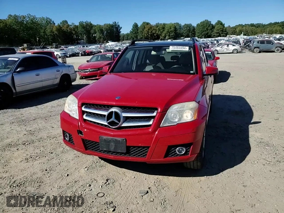 2010 Mercedes-Benz GLK 350 with VIN WDCGG5GB1AF489922, listed as a Copart auction lot 75465594 with 201,104 mi miles and Salvage Title. Bid and sale history available at DreamBid. Image 12.