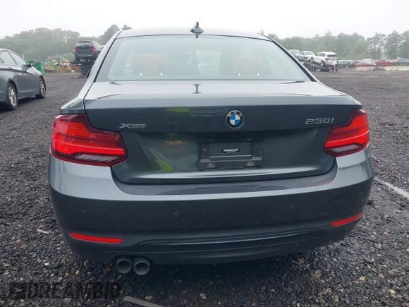 2020 BMW 2 Series 230i xDrive with VIN WBA2J3C02L7F14463, listed as a IAAI auction lot 42522821 with 37,224 mi miles and . Bid and sale history available at DreamBid. Image 16.
