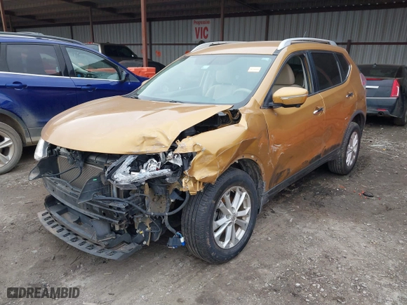 2015 Nissan Rogue S with VIN KNMAT2MT0FP505905, listed as a IAAI auction lot 41205226 with 180,958 mi miles. Bid and sale history available at carsss.com. Image 17.