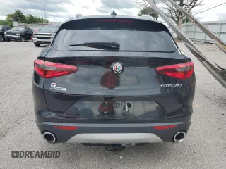 2018 Alfa Romeo Stelvio z VIN ZASFAKAN1J7B92901, wystawiony jako Copart lot #56943405 z przebiegiem 78 444 mil mil oraz Czysty tytuł • Clean title. Historia ofert i sprzedaży dostępna na DreamBid. Obrazek 6.