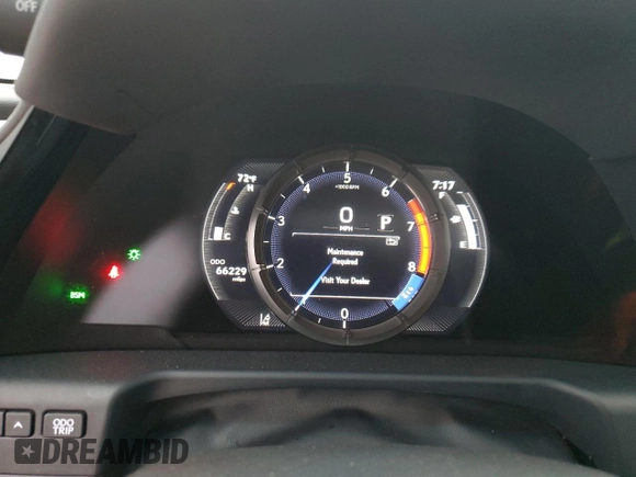 2022 Lexus ES 350 F Sport z VIN 58AGZ1B17NU113240, wystawiony jako Copart lot #54443775 z przebiegiem 66 229 mil mil oraz Szkoda całkowita • Salvage title. Historia ofert i sprzedaży dostępna na DreamBid. Obrazek 9.