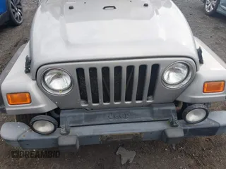 2002 Jeep Wrangler Sport with VIN 1J4FA49SX2P706691, listed as a IAAI auction lot 41965852 with 179,553 mi miles. Bid and sale history available at carsss.com. Image 6.