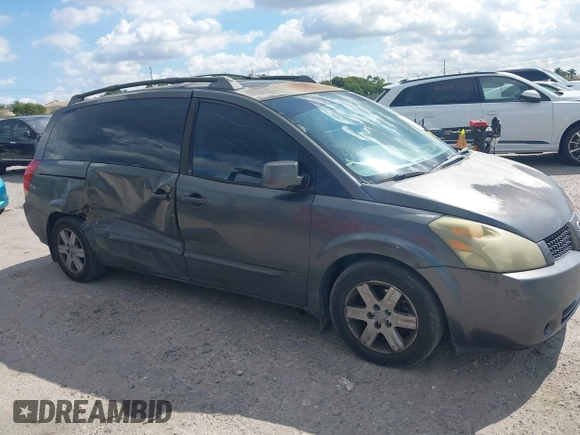 2004 Nissan Quest S z VIN 5N1BV28U84N364412, wystawiony jako IAAI lot #41519557 z przebiegiem 146 810 mil mil oraz . Historia ofert i sprzedaży dostępna na DreamBid. Obrazek 6.