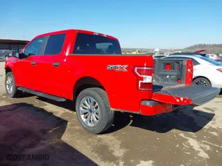2018 Ford F-150 XL with VIN 1FTEW1C58JFA87405, listed as a IAAI auction lot 41446387 with 197,115 mi miles. Bid and sale history available at carsss.com. Image 3.