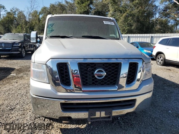 2015 Nissan NV SV with VIN 1N6AF0KY7FN801555, listed as a Copart auction lot 85541884 with 105,056 mi miles and Salvage Title. Bid and sale history available at carsss.com. Image 5.