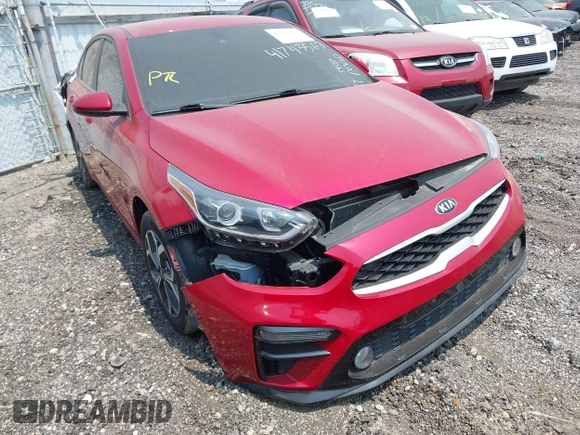 2021 Kia Forte LXS z VIN 3KPF24AD6ME324595, wystawiony jako IAAI lot #41743563 z przebiegiem 54 597 mil mil oraz . Historia ofert i sprzedaży dostępna na DreamBid. Obrazek 1.