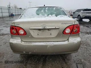 2005 Toyota Corolla CE with VIN 2T1BR32E35C365312, listed as a Copart auction lot 51673985 with 156,493 mi miles and Salvage title. Bid and sale history available at DreamBid. Image 6.