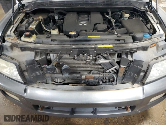 2004 Infiniti QX56 with VIN 5N3AA08C94N801148, listed as a Copart auction lot 52417335 with 300,620 mi miles and Clean Title. Bid and sale history available at carsss.com. Image 12.